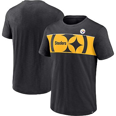 Men's Fanatics Branded Black Pittsburgh Steelers Ultra T-Shirt