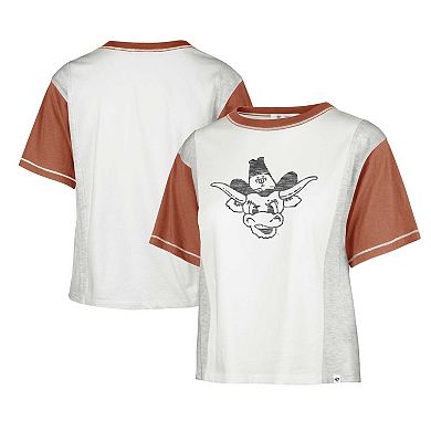 Women's '47 White Texas Longhorns Vault Premier Tilda T-Shirt