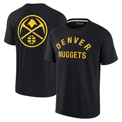 Unisex Fanatics Signature Black Denver Nuggets Super Soft T-Shirt