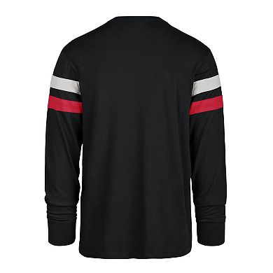 Men's '47 Black Tampa Bay Buccaneers Irving Long Sleeve T-Shirt