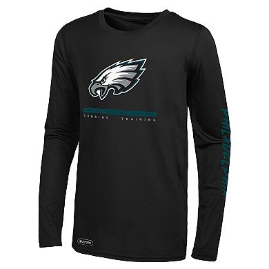 Men's Black Seattle Seahawks Agility Long Sleeve T-Shirt