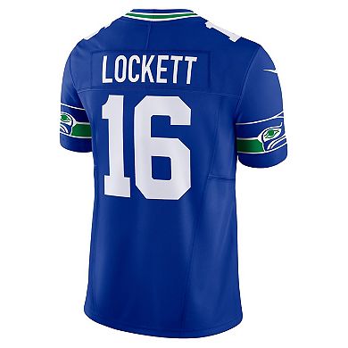 Men's Nike Tyler Lockett Royal Seattle Seahawks Vapor F.U.S.E. Limited Jersey
