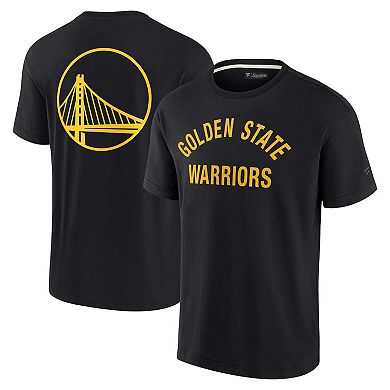 Unisex Fanatics Signature Black Golden State Warriors Elements Super Soft Short Sleeve T-Shirt