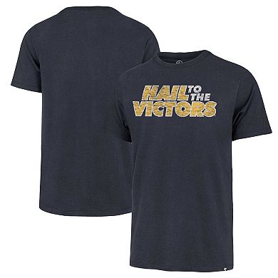 Men's '47 Navy Michigan Wolverines Article Franklin T-Shirt