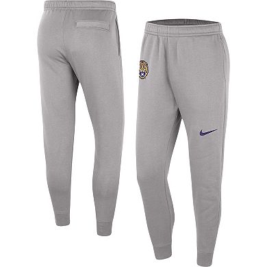Men's Nike Gray LSU Tigers Club Fleece Pants