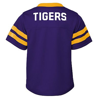 Toddler Purple LSU Tigers Two-Piece Red Zone Jersey & Pants Set