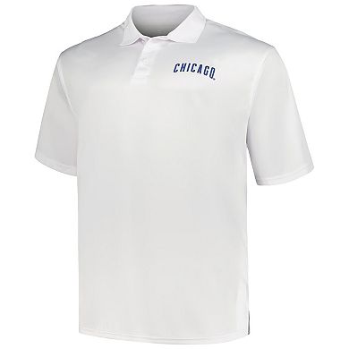 Men's Profile Royal/White Chicago Cubs Big & Tall Two-Pack Solid Polo Set