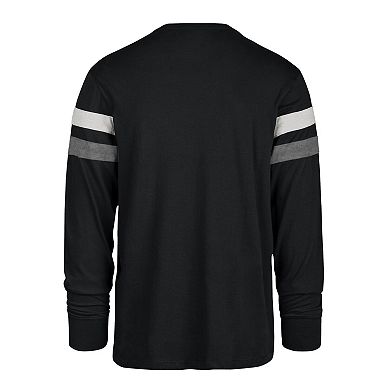 Men's '47 Black New Orleans Saints Irving Long Sleeve T-Shirt