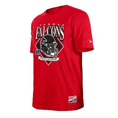 Men's New Era Red Atlanta Falcons Team Logo T-Shirt