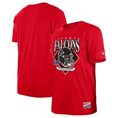 Men's New Era Red Atlanta Falcons Team Logo T-Shirt