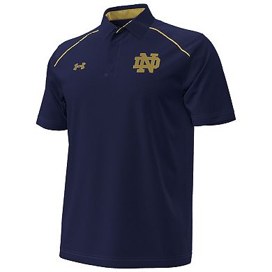 Men's Under Armour  Navy Notre Dame Fighting Irish 2023 Aer Lingus College Football Classic Polo