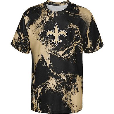 Preschool Black New Orleans Saints In The Mix T-Shirt