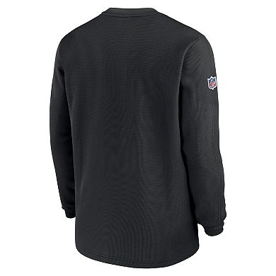 Men's Nike  Black New Orleans Saints 2023 Sideline Long Sleeve Performance T-Shirt