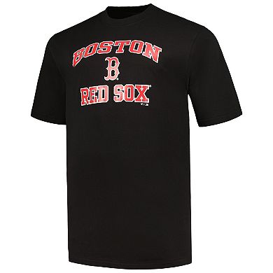 Men's Profile Black/Heather Gray Boston Red Sox Big & Tall T-Shirt Combo Pack