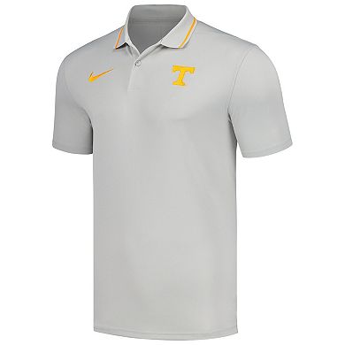 Men's Nike Gray Tennessee Volunteers 2023 Coaches Performance Polo