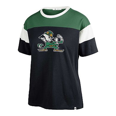 Women's '47 Navy Notre Dame Fighting Irish Premier Time Off T-Shirt
