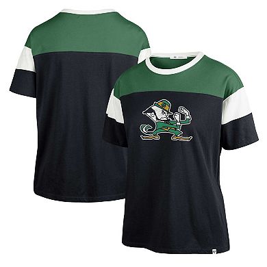 Women's '47 Navy Notre Dame Fighting Irish Premier Time Off T-Shirt