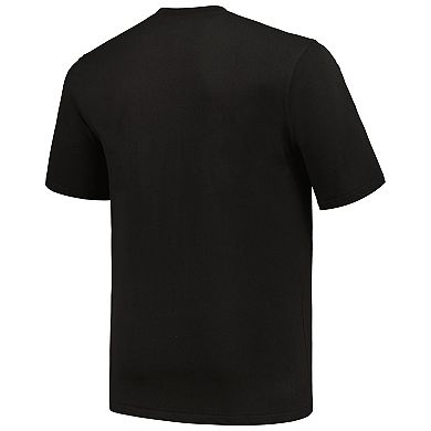 Men's Profile Black/Heather Gray Washington Nationals Big & Tall T-Shirt Combo Pack
