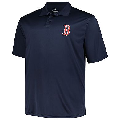 Men's Profile Navy/Red Boston Red Sox Big & Tall Two-Pack Solid Polo Set