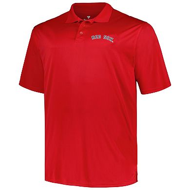 Men's Profile Navy/Red Boston Red Sox Big & Tall Two-Pack Solid Polo Set