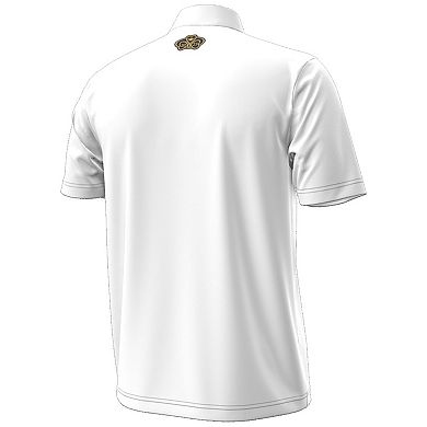 Men's Under Armour  White Notre Dame Fighting Irish 2023 Aer Lingus College Football Classic Polo
