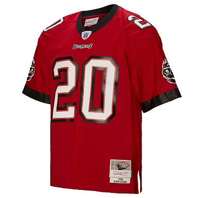Men's Mitchell & Ness Ronde Barber Red Tampa Bay Buccaneers Legacy Replica Jersey