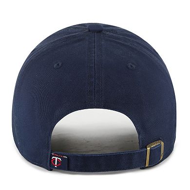 Youth '47  Navy Minnesota Twins Clean Up Adjustable Hat