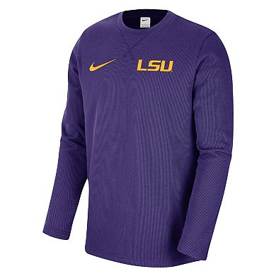 Men's Nike Purple LSU Tigers Pullover Sweatshirt