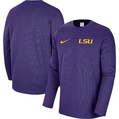 Men's Nike Purple LSU Tigers Pullover Sweatshirt