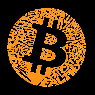 Bitcoin - Girl's Word Art T-shirt
