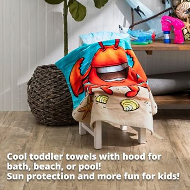 Hooded Towel For Kids With Cute Animal Designs