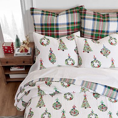 Levtex Home Festive Baubles Quilt Set