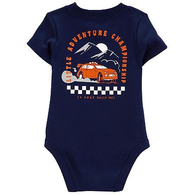 Baby Boy Carter's 2-Piece Race Car Bodysuit Pant Set