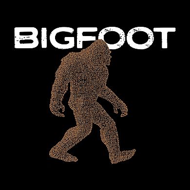 Bigfoot - Boy's Word Art T-Shirt