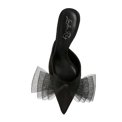 London Rag Asma Organza Women's Heeled Mules