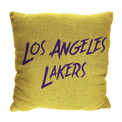 NBA Los Angeles Lakers "Invert" Double Sided Jacquard Pillow 2-Pack