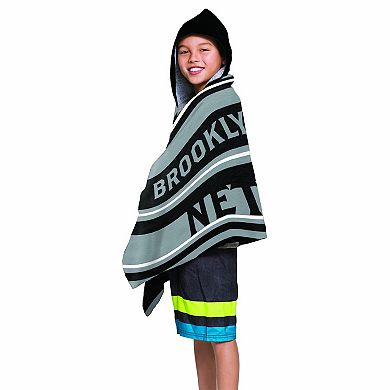 NBA Brooklyn Nets Youth Hooded Beach Towel