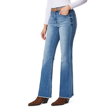 Juniors' WallFlower Fearless Vintage Super High Rise Flare Jeans