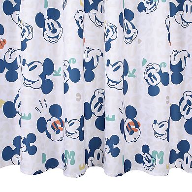 Disney's Mickey Mouse Allover Print Shower Curtain by The Big One Kids