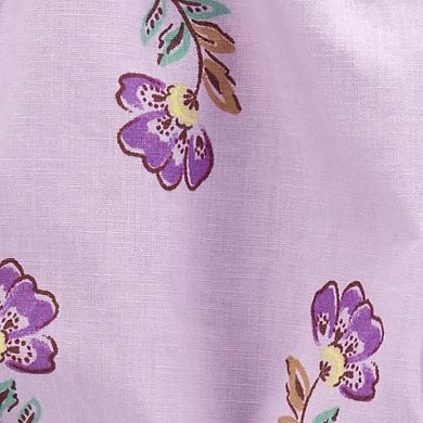Toddler Girl Carter's 2-Piece Floral Linen Tank Top & Skort Set