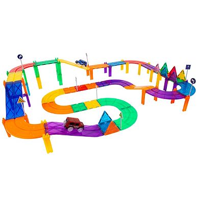 81 Piece Magnetic Race Track Set