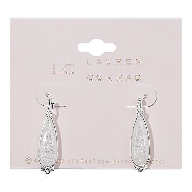 LC Lauren Conrad Fish Hook Teardrop Earrings
