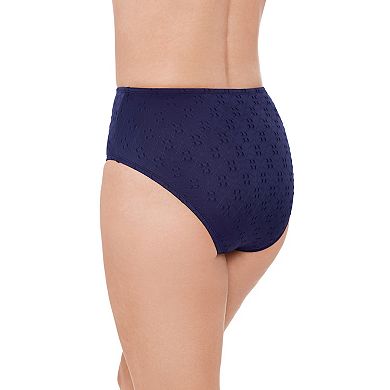 Women's Draper James Waist Minimizer High Waist Bikini Bottoms