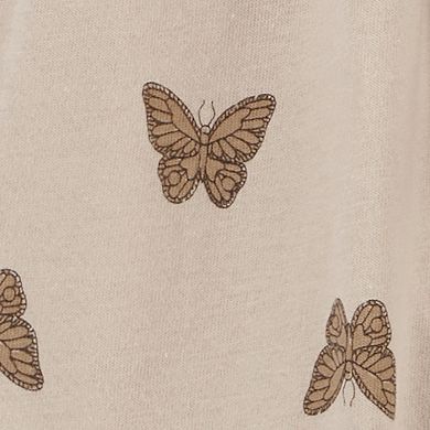 Baby Girl Carter's Butterfly Cotton Jumpsuit