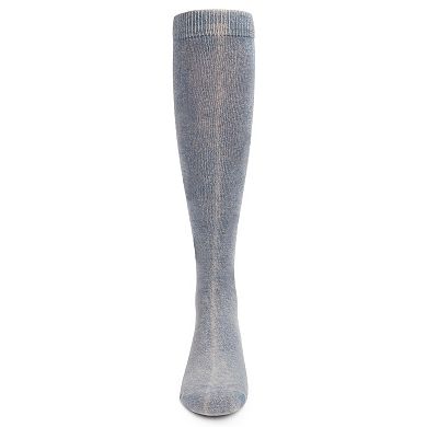 Little Kids Acid Wash Girls Cotton Blend Knee High Sock