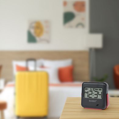La Crosse Technology Digital Vibration Travel Alarm Clock
