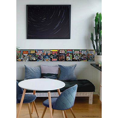 RoomMates Star Wars Comic Books Peel & Stick Wallpaper Border