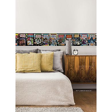 RoomMates Star Wars Comic Books Peel & Stick Wallpaper Border