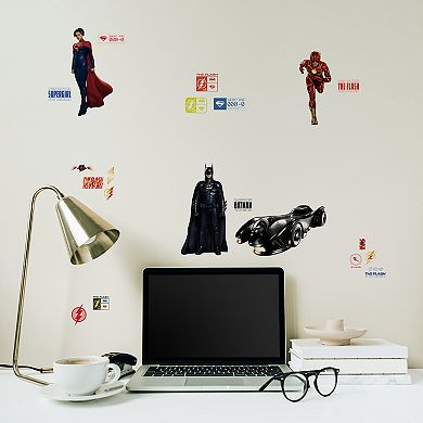 RoomMates The Flash Movie Super Heroes Set Wall Decals