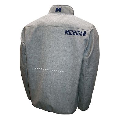Men's Michigan Wolverines X-Tech Mock Neck Zip Up Sweatshirt